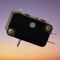 OBSOLETE Otehall 382-25-10 15A Microswitch with plain plunger